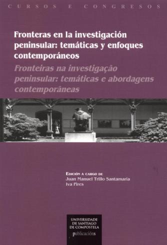 Cuberta para Fronteras en la investigación peninsular: temáticas y enfoques contemporáneos