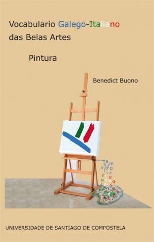 Cuberta para Vocabulario galego-italiano das belas artes: pintura