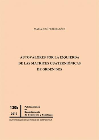 Cuberta para Autovalores por la izquierda de las matrices cuaternionicas de orden dos