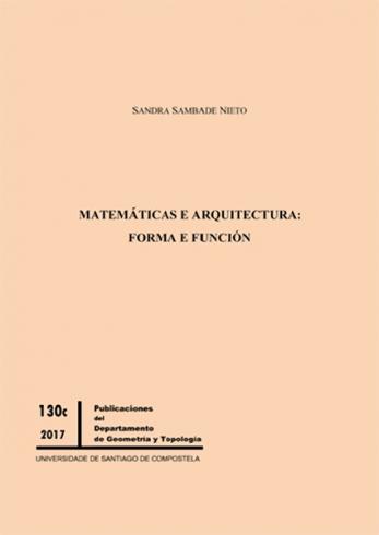 Cuberta para Matematicas e Arquitectura: forma e función