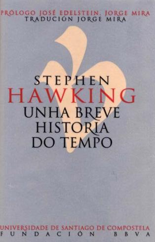 Cuberta para Stephen Hawking: Unha breve historia do tempo