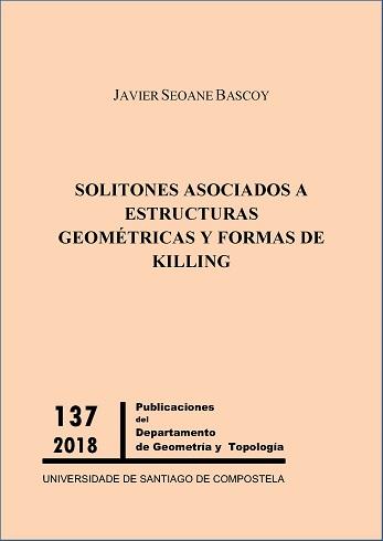 Cuberta para Solitones asociados a estructuras geométricas y formas de Killing