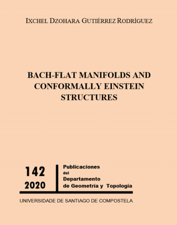 Cuberta para Bach-ﬂat manifolds and conformally Einstein structures