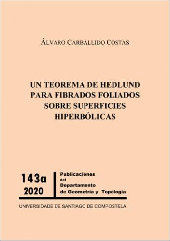 Cuberta para Un teorema de Hedlund para ﬁbrados foliados sobre superﬁcies hiperb´olicas