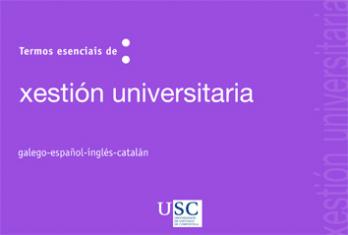 Cuberta para Termos esenciais de xestión universitaria: galego-español-inglés-catalán