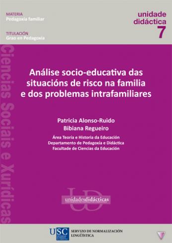 Cuberta para Análise socio-educativa das situacións de risco na familia e dos problemas intrafamiliares