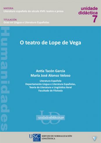 Cuberta para O teatro de Lope de Vega