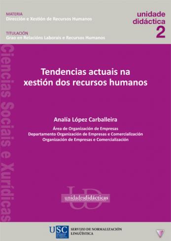 Cuberta para Tendencias actuais na xestión dos recursos humanos