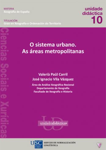 Cuberta para O sistema urbano: as áreas metropolitanas