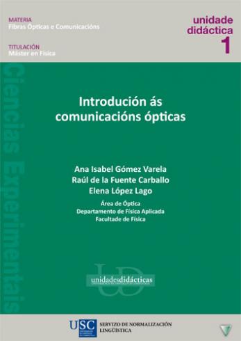 Cuberta para Introdución ás comunicacións ópticas