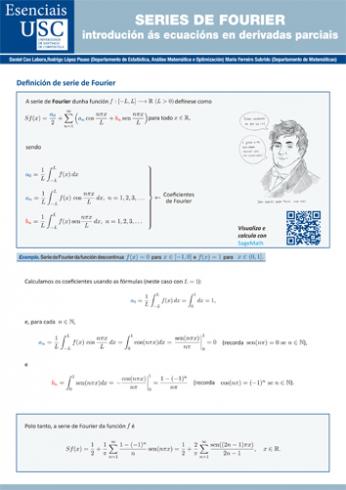 Cuberta para Series de Fourier: introdución ás ecuacións en derivadas parciais