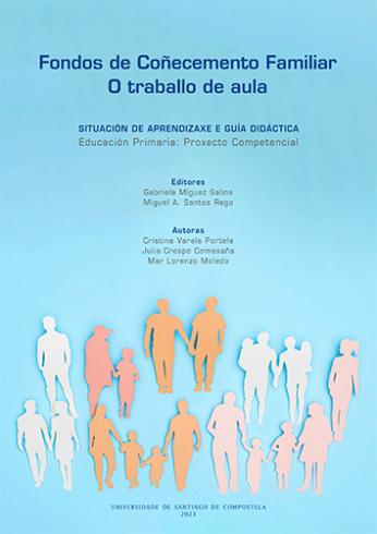 Cuberta para Fondos de Coñecemento Familiar. O traballo de aula: situación de aprendizaxe e guía didáctica. Educación Primaria: Proxecto Competencial