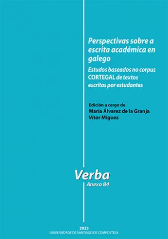 Cuberta para Perspectivas sobre a escrita académica en galego: estudos baseados no corpus CORTEGAL de textos escritos por estudantes