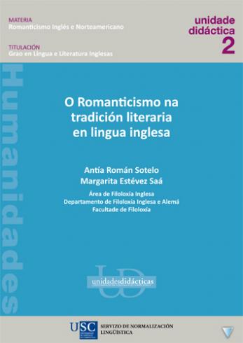 Cuberta para O Romanticismo na tradición literaria en lingua inglesa