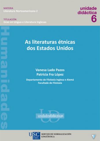 Cuberta para As literaturas étnicas dos Estados Unidos