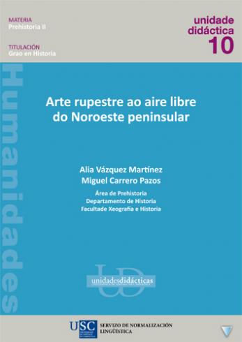 Cuberta para Arte rupestre ao aire libre do Noroeste peninsular