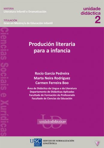 Cuberta para Produción literaria para a infancia