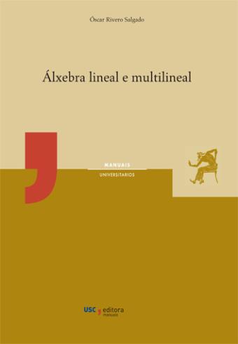 Cuberta para Álxebra lineal e multilineal