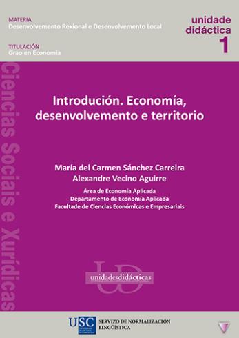 Cuberta para Introdución: economía, desenvolvemento e territorio