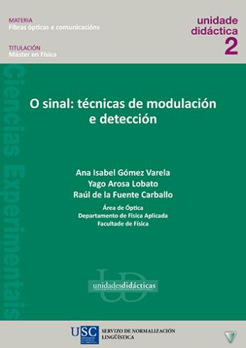 Cuberta para O sinal: técnicas de modulación e detección