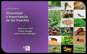 Cuberta para Diversidad e importancia de los insectos: guía docente