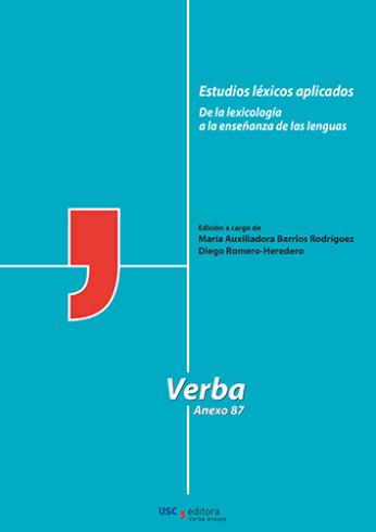 Cuberta para Estudios léxicos aplicados: de la lexicología a la enseñanza de las lenguas