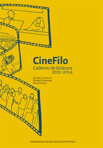 Cuberta para CineFilo: caderno de bitácora 2022-2024
