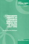 Cuberta para O pensamento feminista do economista compostelán Joaquín Díaz de Rábago (1837-1898)