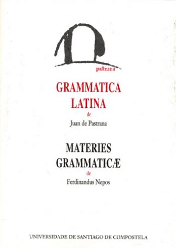 Cuberta para Grammatica latina