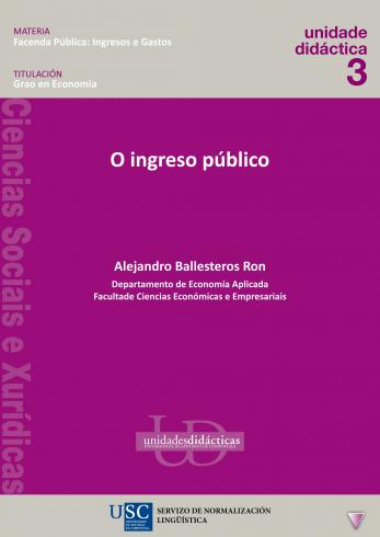 Cuberta para O ingreso público