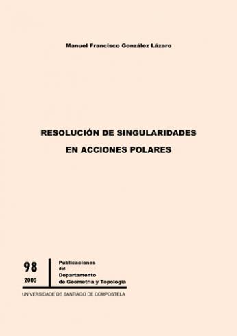 Cuberta para Resolución de singularidades en acciones polares