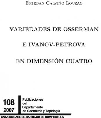 Cuberta para Variedades de Osserman e Ivanov-Petrova en dimensión cuatro