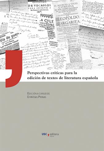 Cuberta para Perspectivas críticas para la edición de textos de literatura española