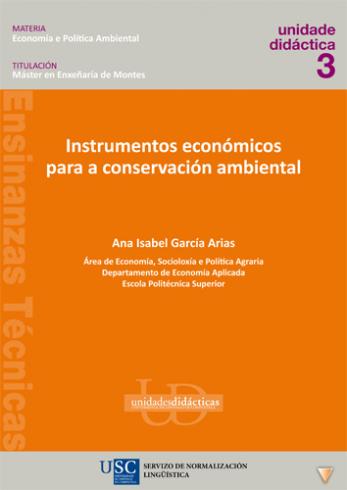 Cuberta para Instrumentos económicos para a conservación ambiental