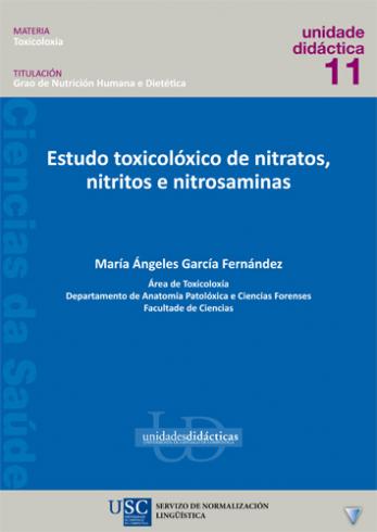 Cuberta para Estudo toxicolóxico de nitratos, nitritos e nitrosaminas