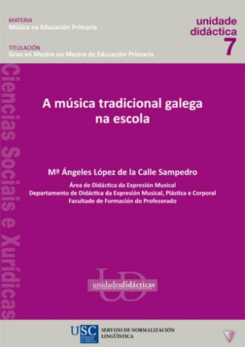 Cuberta para A música tradicional galega na escola