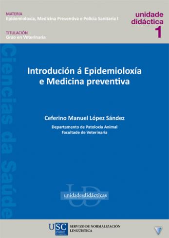 Cuberta para Introdución á Epidemioloxía e Medicina preventiva