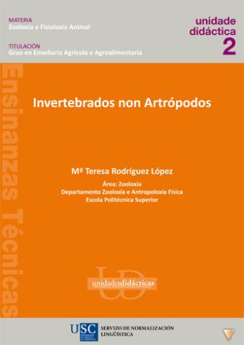 Cuberta para Invertebrados non Artrópodos