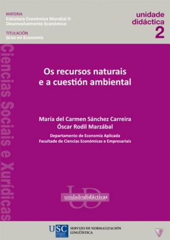 Cuberta para Os recursos naturais e a cuestión ambiental