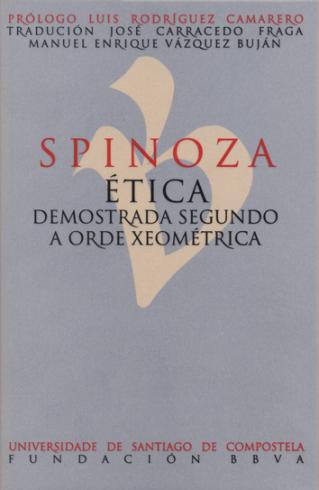 Cuberta para Ética demostrada segundo a orde xeométrica