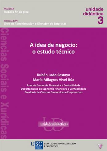 Cuberta para A idea de negocio. O estudo técnico