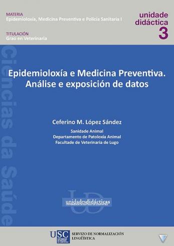 Cuberta para Epidemioloxía e Medicina Preventiva: análise e exposición de datos