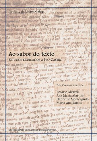 Cuberta para sabor do texto: Estudos dedicados a Ivo Castro