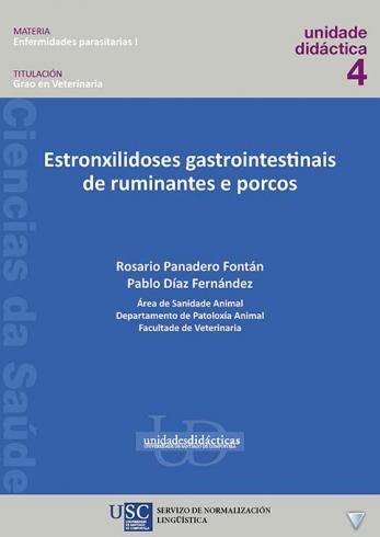 Cuberta para Estronxilidoses gastrointestinais de ruminantes e porcos