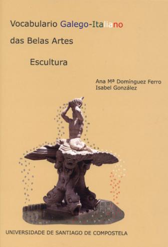 Cuberta para Vocabulario galego-italiano das belas artes: escultura