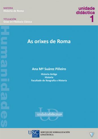 Cuberta para As orixes de Roma